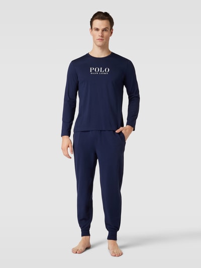 Polo Ralph Lauren Underwear Sweatpants met elastische band met label Marineblauw - 1