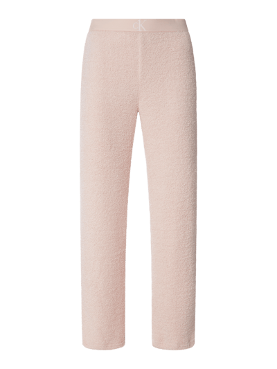 CK One Pyjama-Hose mit Logo-Bund  Hellrosa 1