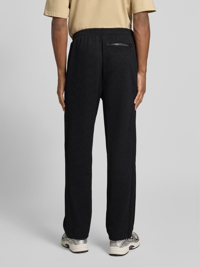 BOSS Green Regular Fit Sweatpants mit Jacquard-Optik Modell 'MIRROR LONG' Black 5