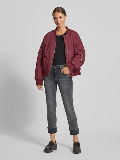 Angels Straight fit jeans met 5-pocketmodel, model 'CICI' Lichtgrijs - 1