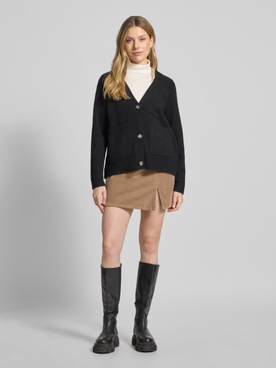 Vero Moda Uitlopende minirok van katoenmix, model 'LULA' Zand - 1