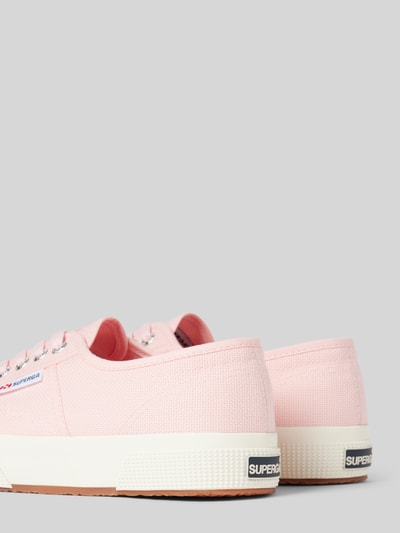 Superga Sneaker mit Label-Detail Rosa 2