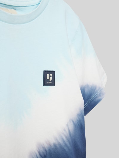 Garcia T-shirt met ronde hals Bleu - 2