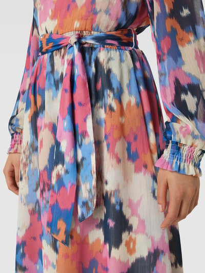 More & More Knielange jurk met all-over print Roze - 3
