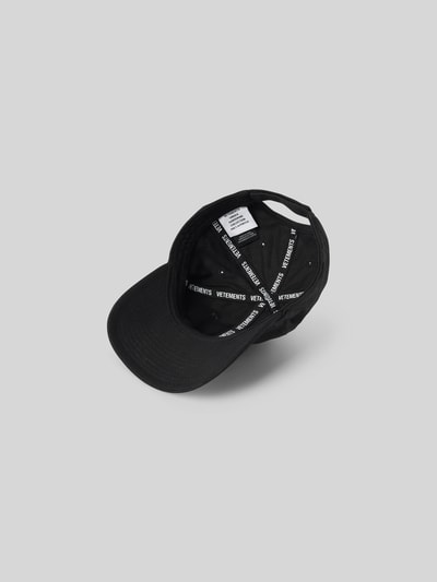 VETEMENTS Basecap mit Label-Detail Black 3