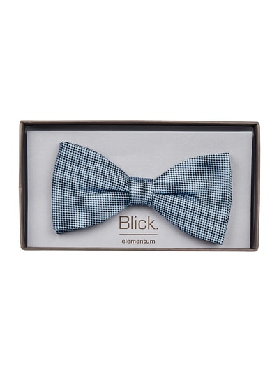 Blick Strik van puur zijde Blauw - 3