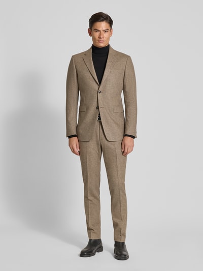 Tiger Of Sweden Sakko aus Lammshearling mit Reverskragen Modell 'Justin' Beige 1