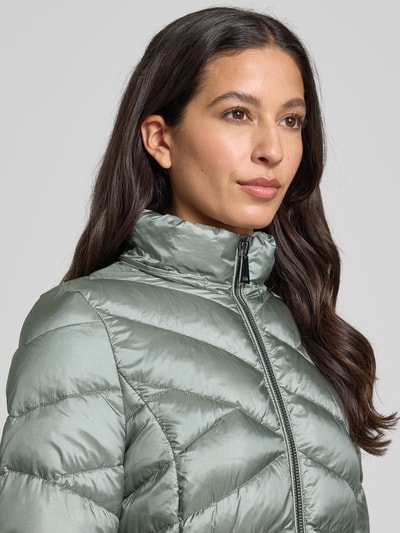 Gil Bret Gewatteerd jack met tweewegritssluiting Donkergroen - 3