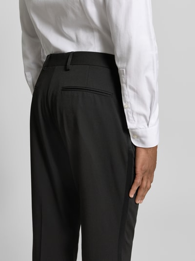 SELECTED HOMME Slim Fit Anzughose aus Viskose-Mix Model 'LIAM' Black 3