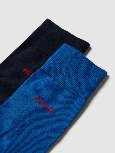 HUGO Socken im 2er-Pack mit Label-Detail Royal 2