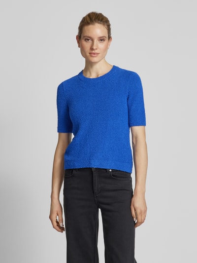 Marc O'Polo Regular Fit Pullover aus Baumwoll-Mix Royal 4