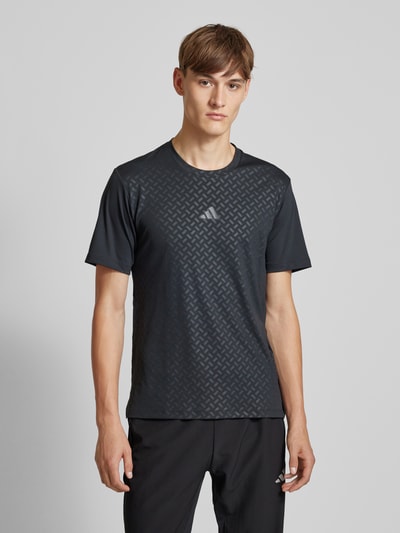 Adidas Training T-shirt met ronde hals, model 'Power Tee' Zwart - 4