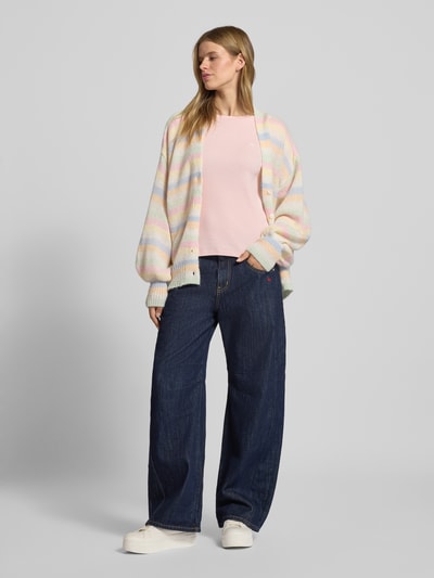 Levi's® Bluzka z długim rękawem z dekoltem okrągłym Brudnoróżowy 1