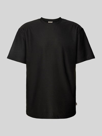 Only & Sons Relaxed Fit T-Shirt mit Label-Detail Modell 'FRED' Black 2