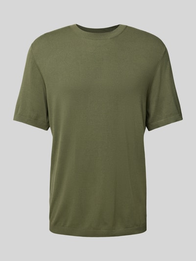Jack & Jones Premium Regular Fit T-Shirt mit Rundhalsausschnitt Modell 'WILLIAM' Oliv 2