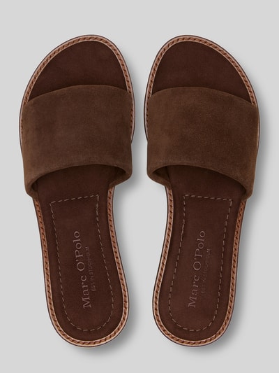 Marc O'Polo Sandalen aus echtem Leder Dunkelbraun 3