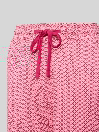 Christian Berg Woman Pyjama-Hose mit elastischem Bund und Tunnelzug Altrosa 2