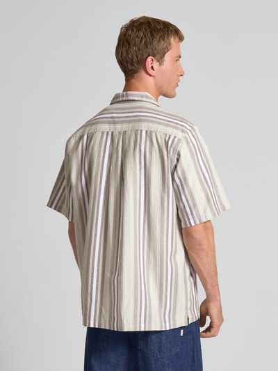 Carhartt Work In Progress Regular fit vrijetijdsoverhemd met labelstitching Zand - 5