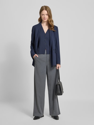 Vila Stoffhose mit elastischem Bund Modell 'VIVARONE' Mittelgrau 1