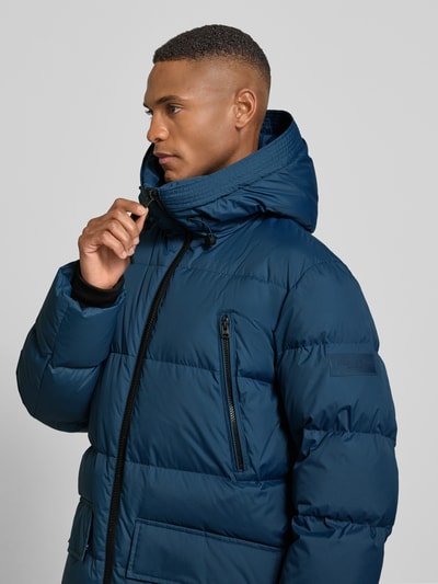 Marc O'Polo Regular Fit Daunenmantel mit Kapuze Royal 3
