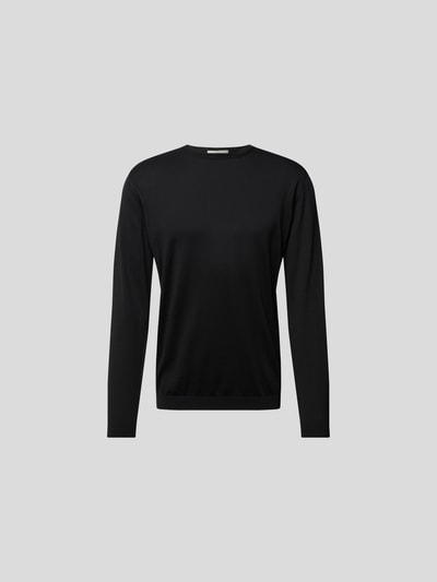 Roberto Collina Pullover mit Rundhalsausschnitt Black 2