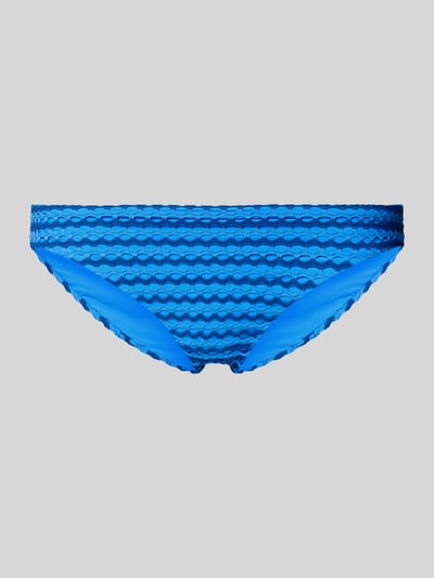 Seafolly Bikinihose mit Strukturmuster Blau 1