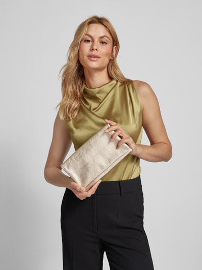 Abro Clutch mit Innenfach Gold 1