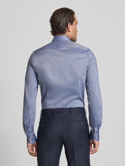 OLYMP Level Five Slim fit zakelijk overhemd met extra lange mouwen Marineblauw - 5