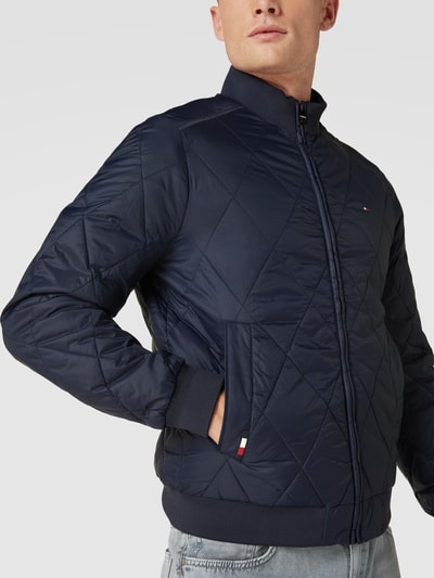 Tommy Hilfiger Steppjacke mit Stehkragen Modell 'PACKABLE DIAMOND QUILTED' Marine 3