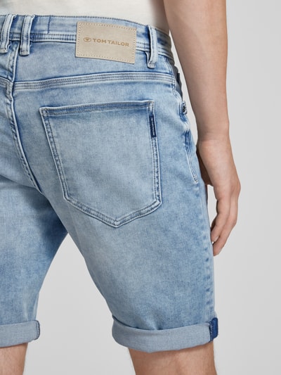 Tom Tailor Shorts mit 5-Pocket-Design Hellblau 3