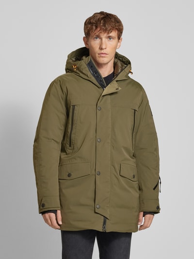 FIRE + ICE Parka met klepzakken, model 'JESPER' Groen - 4