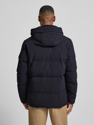 CARS JEANS Kurtka pikowana z kapturem model ‘CAMDEN’ Granatowy 5