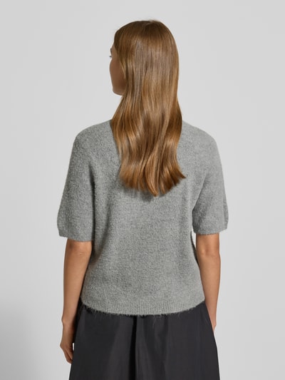 OPUS PANTS Gebreide trui met wol-alpaca-aandeel model 'Pumba' Middengrijs - 5