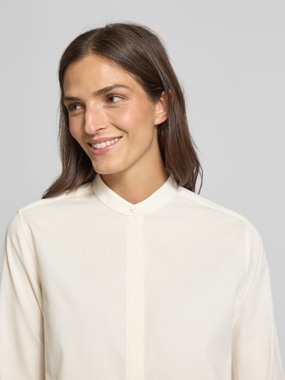 BOSS Regular fit overhemdblouse van puur katoen, model 'BERTYNA MONDAY' Offwhite - 3