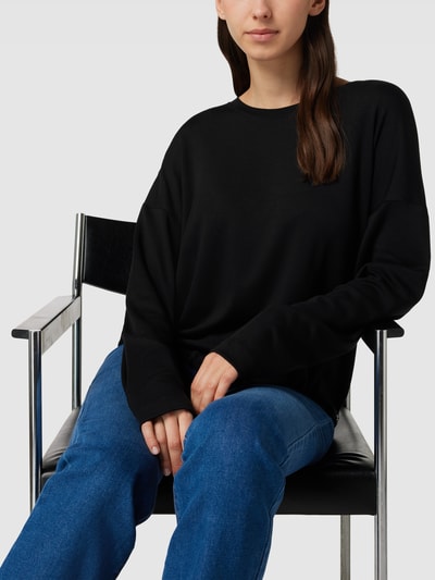 ARMEDANGELS Sweatshirt mit Label-Detail Modell 'Mailaa' Black 3