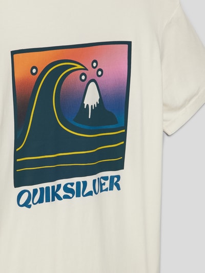 Quiksilver T-Shirt mit Label-Detail Ecru 2