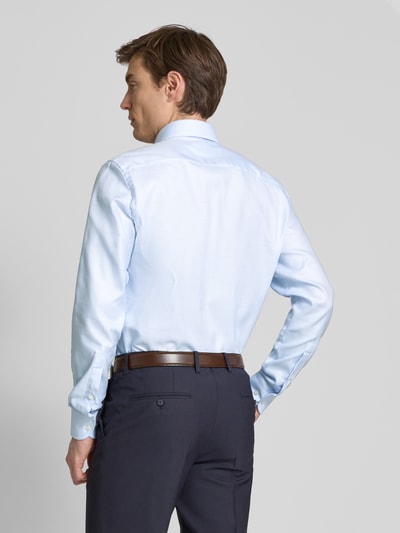 Profuomo Regular Fit Business-Hemd mit Kentkragen Blau 5