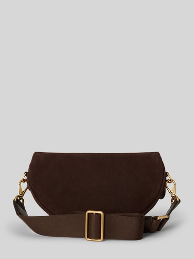 Lauren Ralph Lauren Bauchtasche aus echtem Rindsleder Dunkelbraun 3