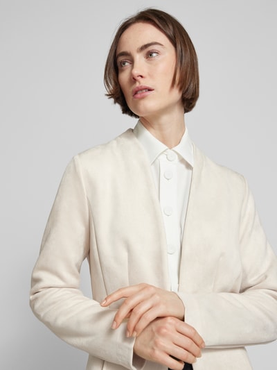 Zero Blazer mit Hakenverschluss Beige 3