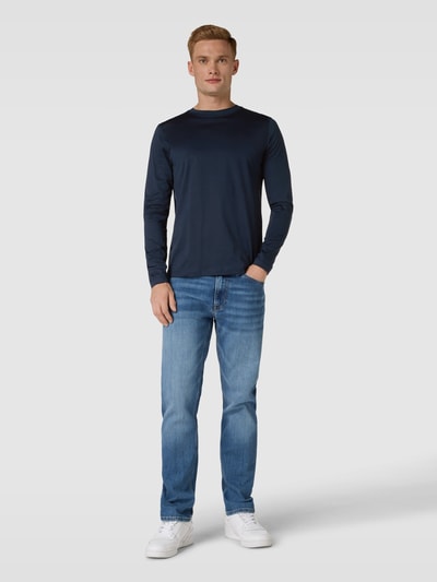 JOOP! Collection Longsleeve mit Rundhalsausschnitt Modell 'Baseo' Marine 1