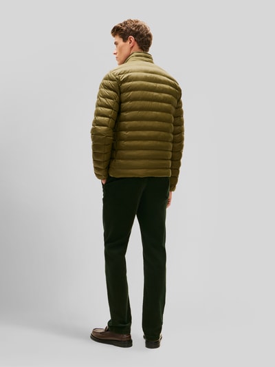 Tommy Hilfiger Regular fit gewatteerd jack met gestikt logo Groen - 5