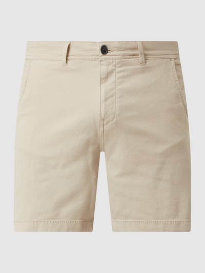 SELECTED HOMME Chino-Shorts mit Stretch-Anteil Modell 'Storm' Kitt Melange 2