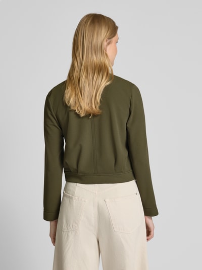 Zero Blazer mit Brustpattentaschen Khaki 5