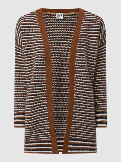 Emily Van den Bergh Oversized Cardigan aus Alpakamischung  Dunkelblau 2