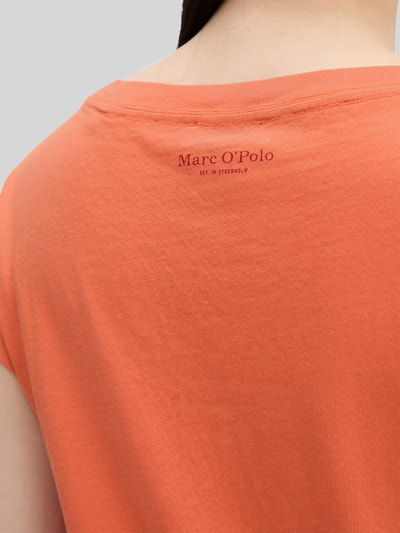 Marc O'Polo Regular Fit T-Shirt aus reiner Baumwolle Orange 3