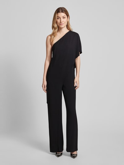 Lauren Ralph Lauren Jumpsuit mit One-Shoulder-Träger Black 4