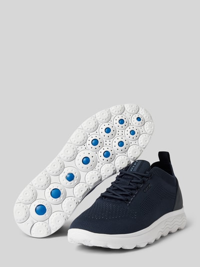 Geox Sneaker mit Label-Details Modell 'SPHERICA' Dunkelblau 4