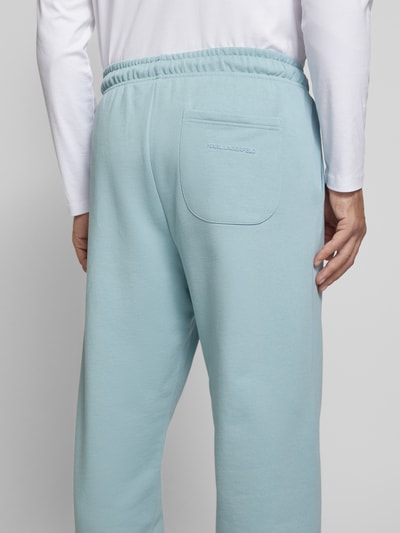 Karl Lagerfeld Sweatpants mit elastischem Bund Hellblau 3