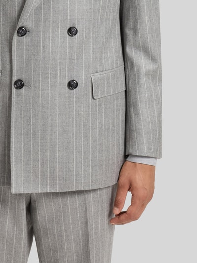 BOSS Regular fit colbert van zuivere scheerwol Lichtgrijs - 6