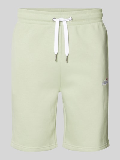 Ellesse Regular Fit Sweatshorts mit Label-Stitching Modell 'NIORIR' Hellgruen 2
